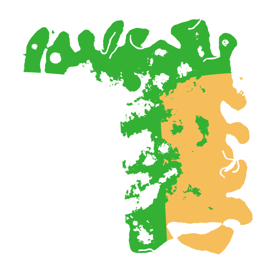 Biome Rust Map: Procedural Map, Size: 4300, Seed: 2468