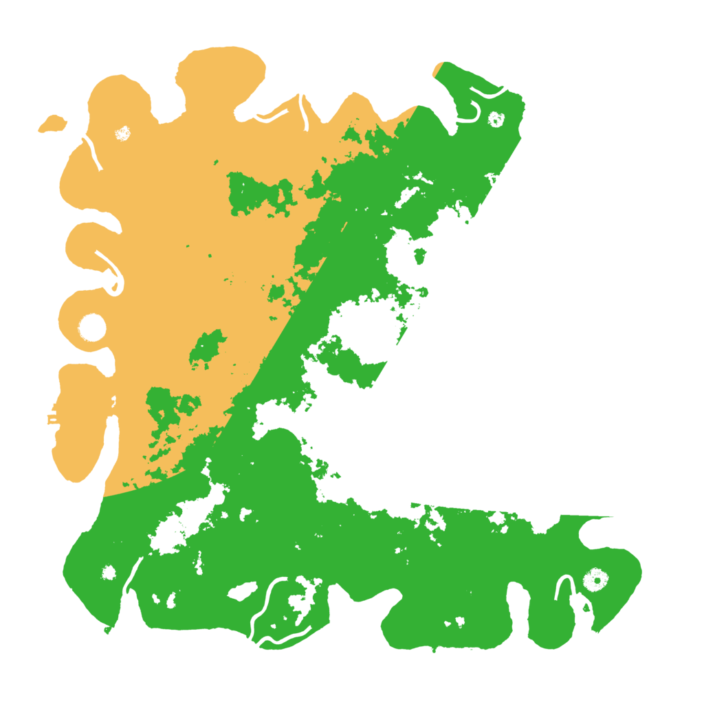 Biome Rust Map: Procedural Map, Size: 4500, Seed: 305081