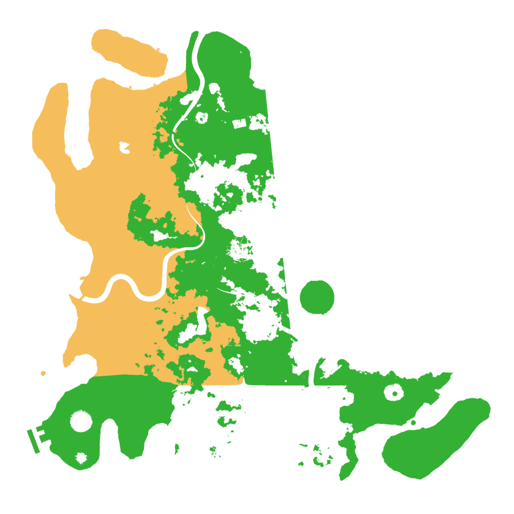 Biome Rust Map: Procedural Map, Size: 4200, Seed: 34615795
