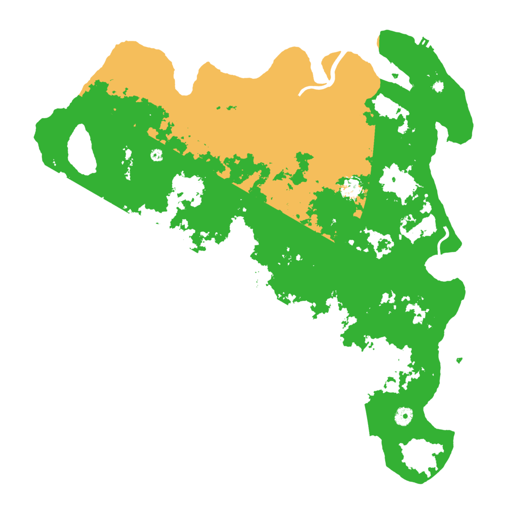 Biome Rust Map: Procedural Map, Size: 4250, Seed: 1291841813