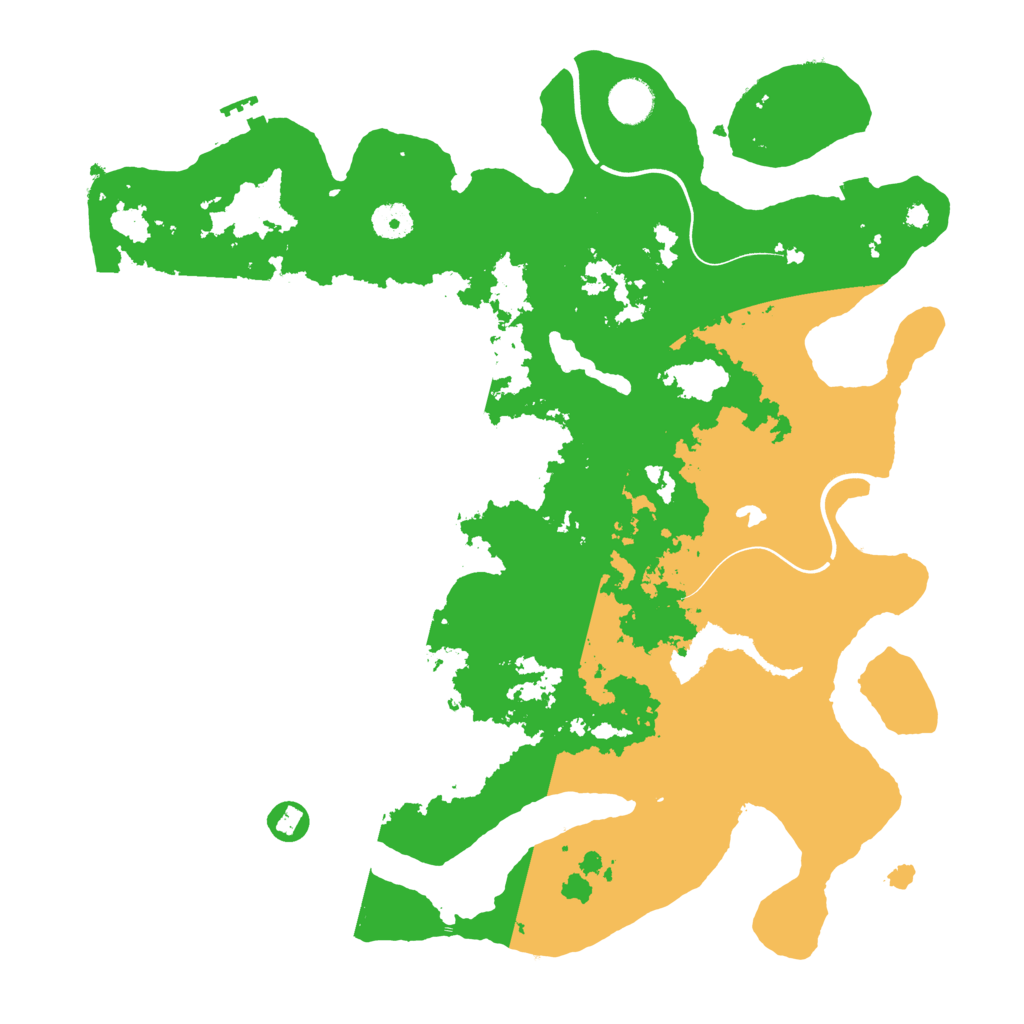 Biome Rust Map: Procedural Map, Size: 4000, Seed: 419026212