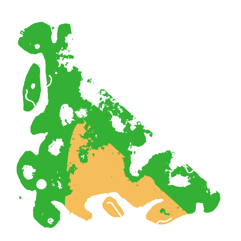 Biome Rust Map: Procedural Map, Size: 4200, Seed: 912