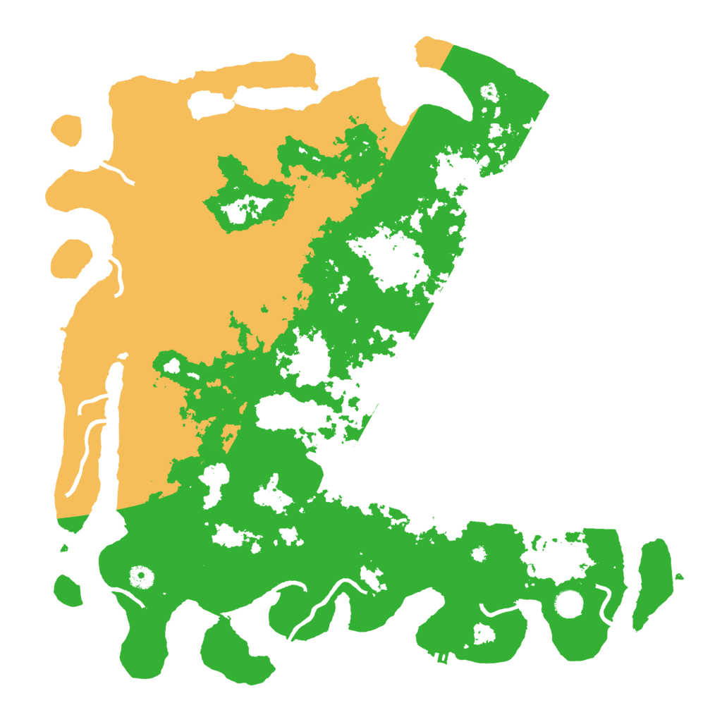 Biome Rust Map: Procedural Map, Size: 4500, Seed: 253403431