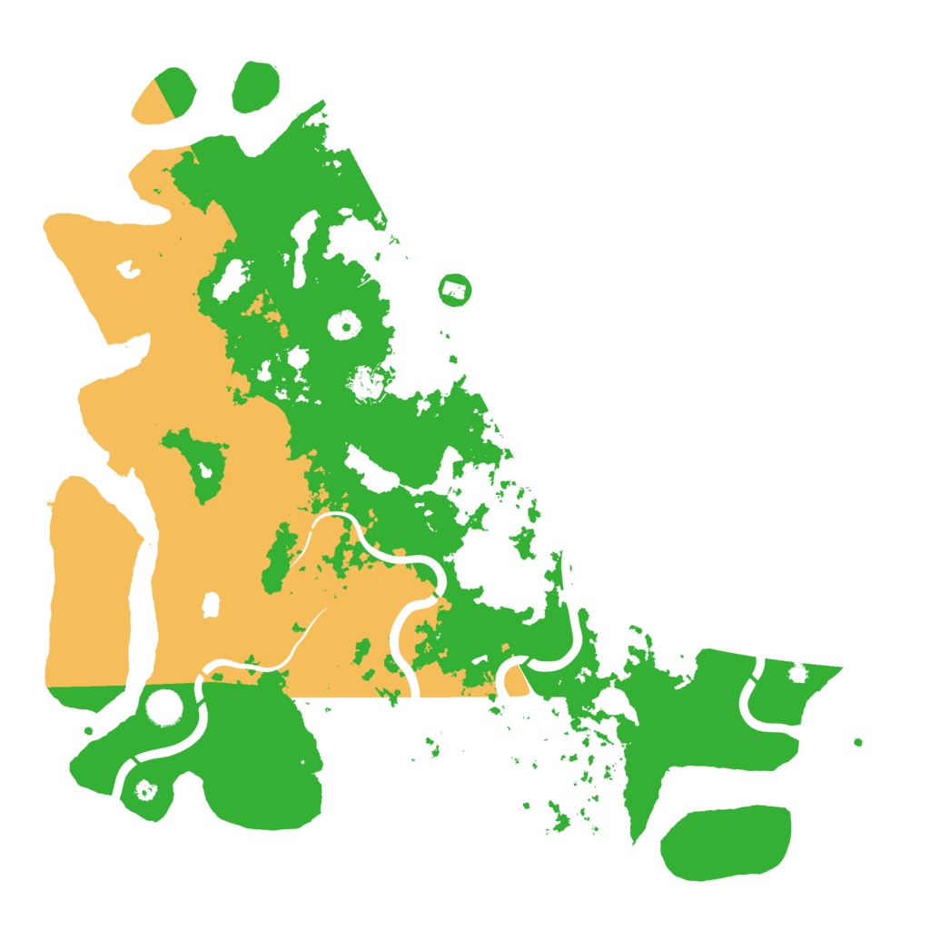 Biome Rust Map: Procedural Map, Size: 4500, Seed: 767741810