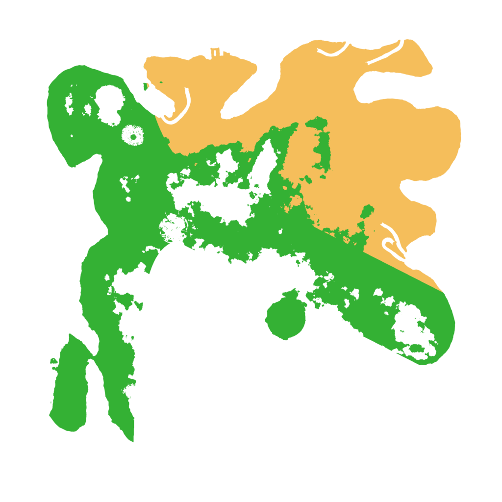 Biome Rust Map: Procedural Map, Size: 3500, Seed: 1632895002