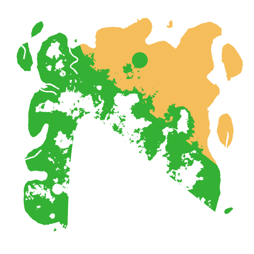 Biome Rust Map: Procedural Map, Size: 4250, Seed: 73