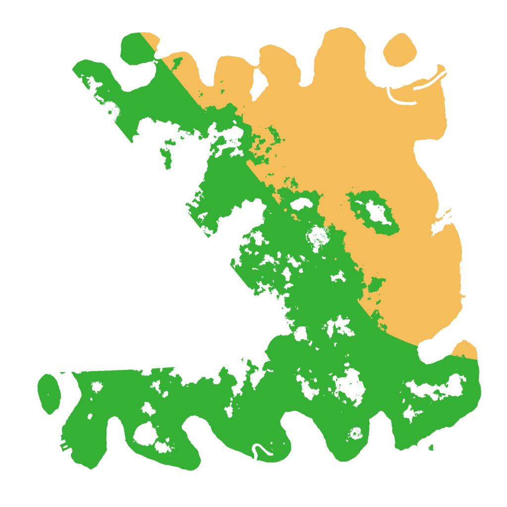 Biome Rust Map: Procedural Map, Size: 4250, Seed: 1758990058