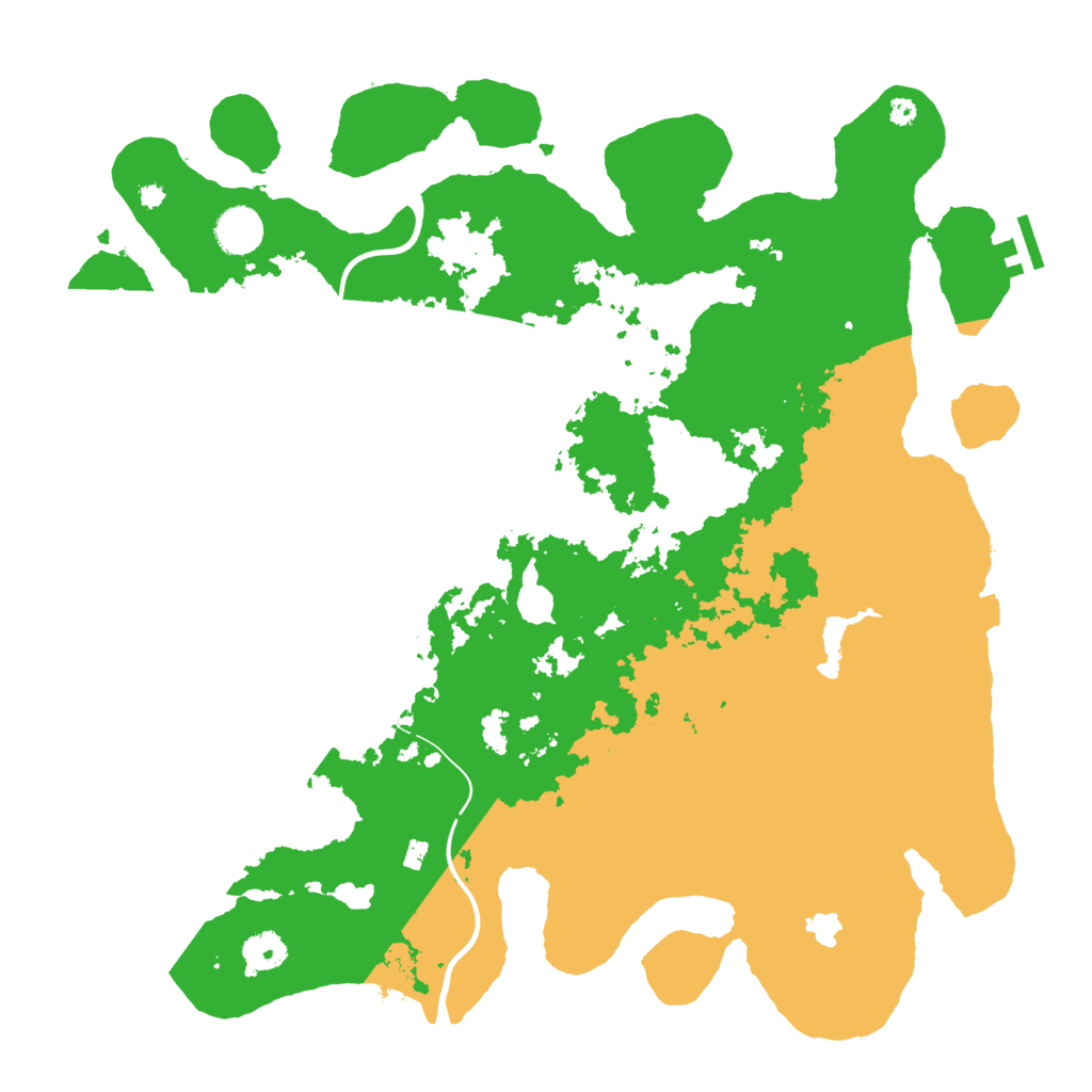 Biome Rust Map: Procedural Map, Size: 4000, Seed: 1644751575