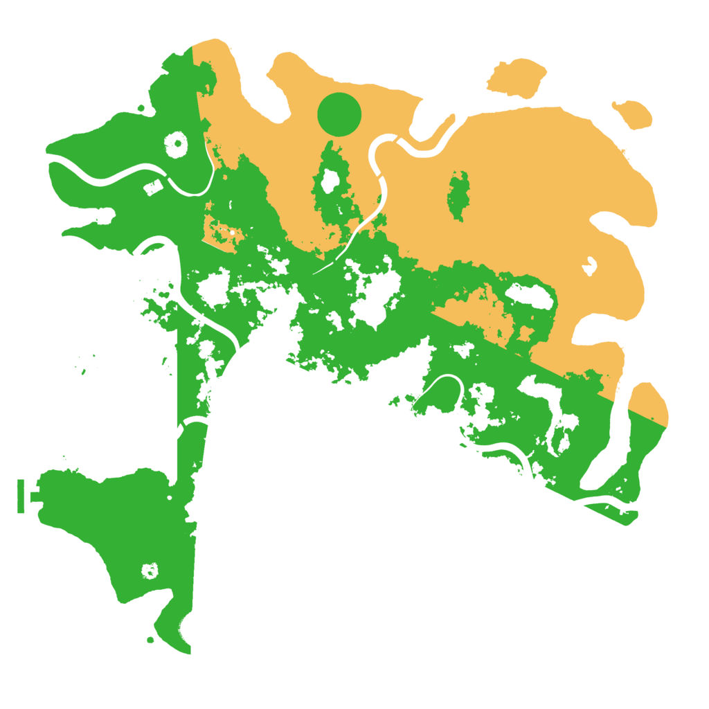 Biome Rust Map: Procedural Map, Size: 4250, Seed: 54812423