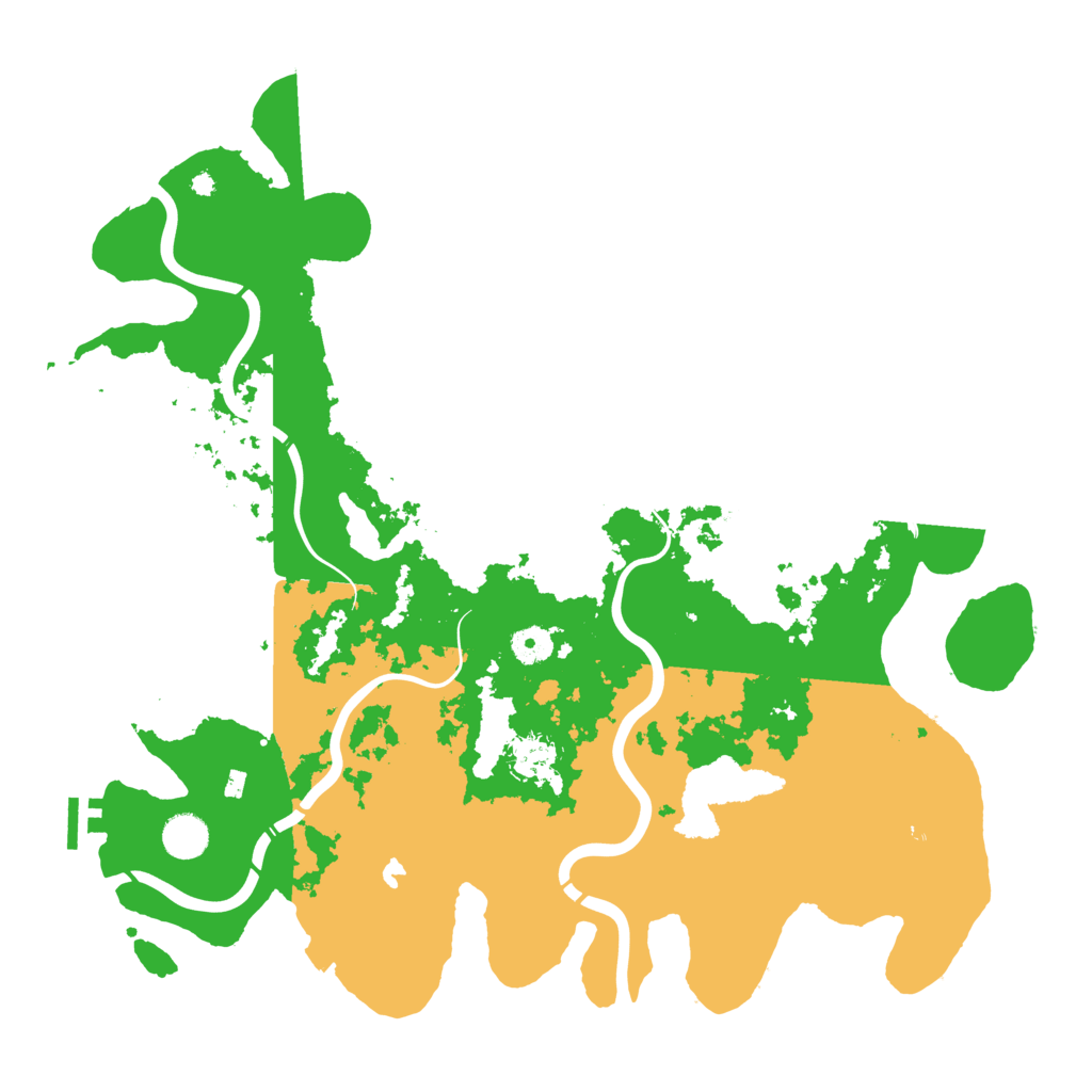 Biome Rust Map: Procedural Map, Size: 4250, Seed: 9846773