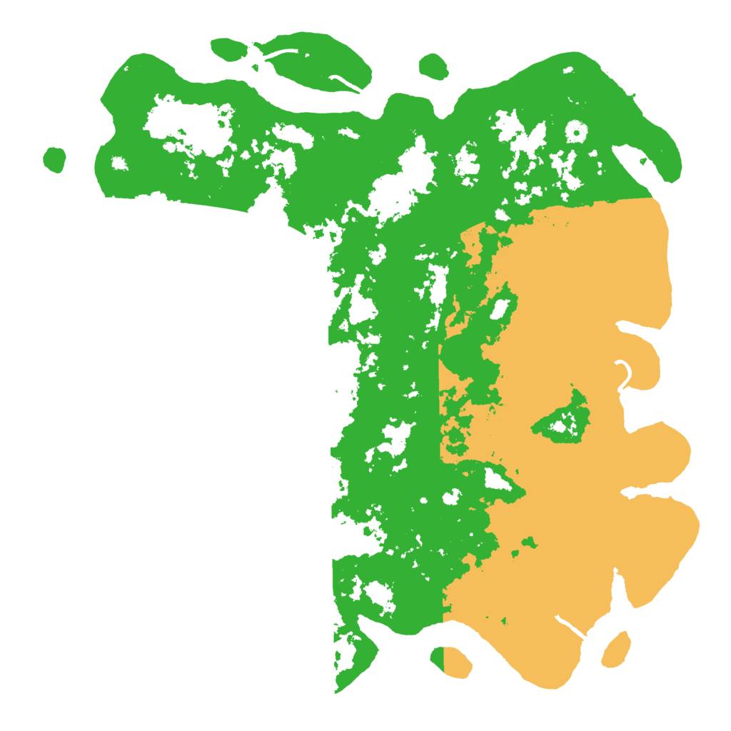 Biome Rust Map: Procedural Map, Size: 5000, Seed: 84448