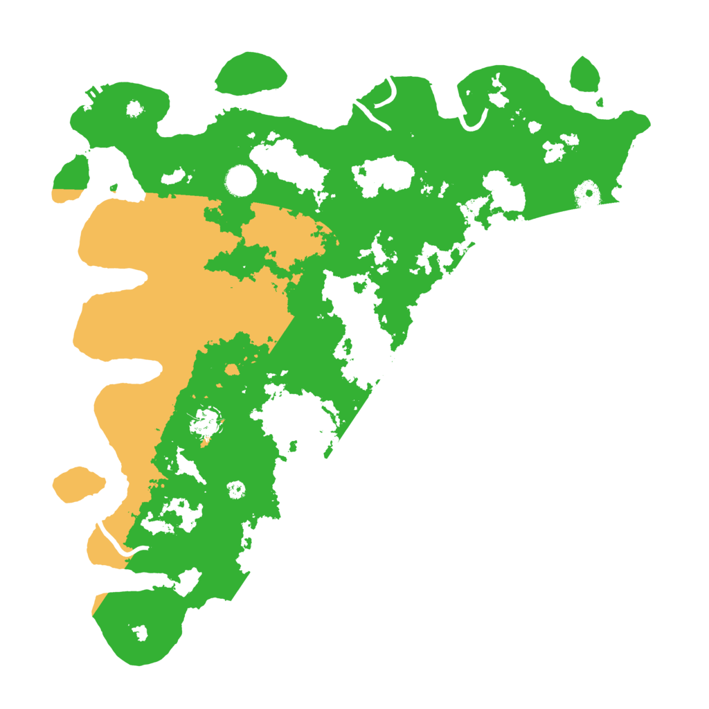 Biome Rust Map: Procedural Map, Size: 4000, Seed: 71080153