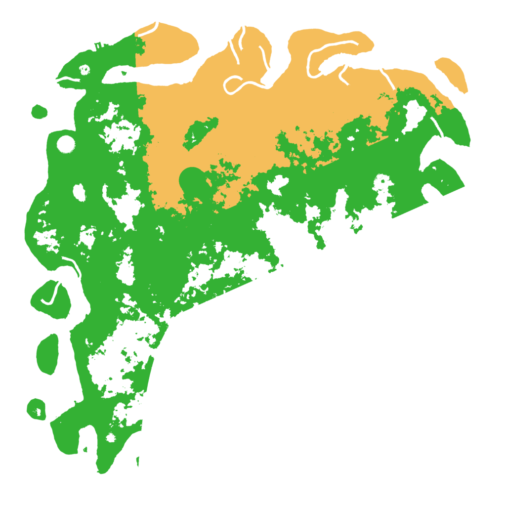Biome Rust Map: Procedural Map, Size: 5000, Seed: 1136175316
