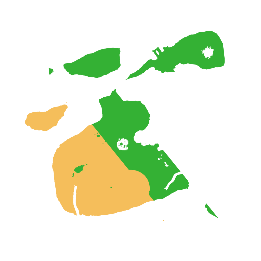 Biome Rust Map: Procedural Map, Size: 2222, Seed: 1337