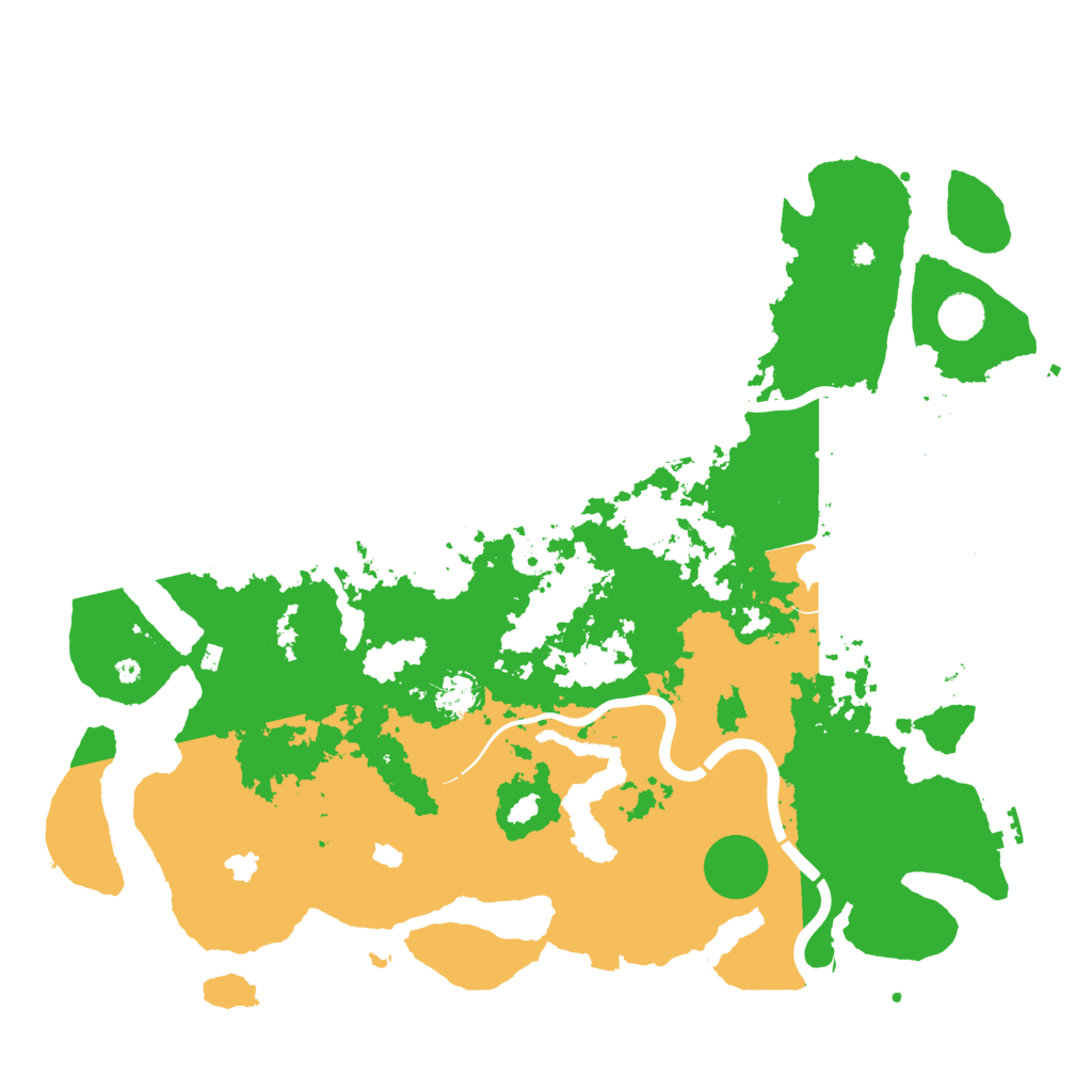 Biome Rust Map: Procedural Map, Size: 4500, Seed: 675909797