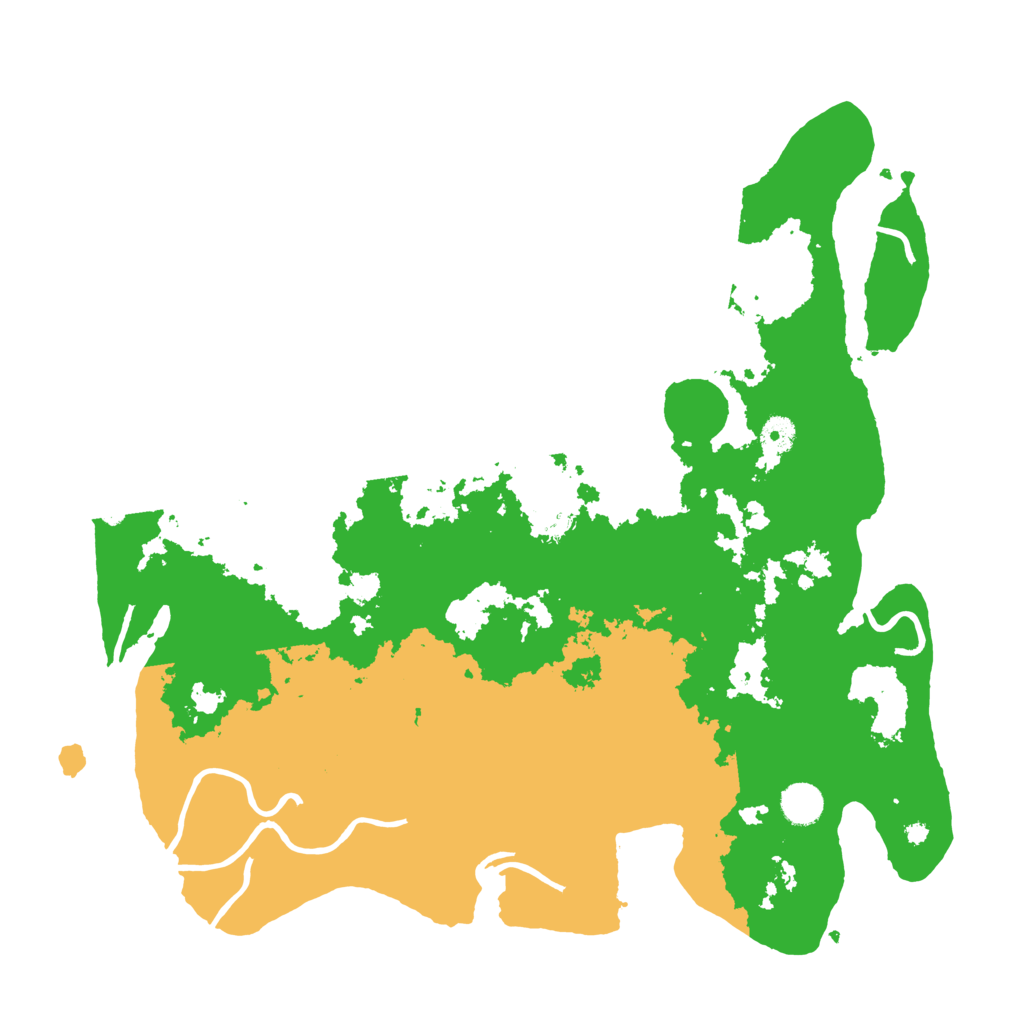 Biome Rust Map: Procedural Map, Size: 4250, Seed: 348864287