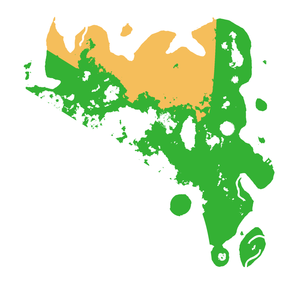 Biome Rust Map: Procedural Map, Size: 3800, Seed: 2612