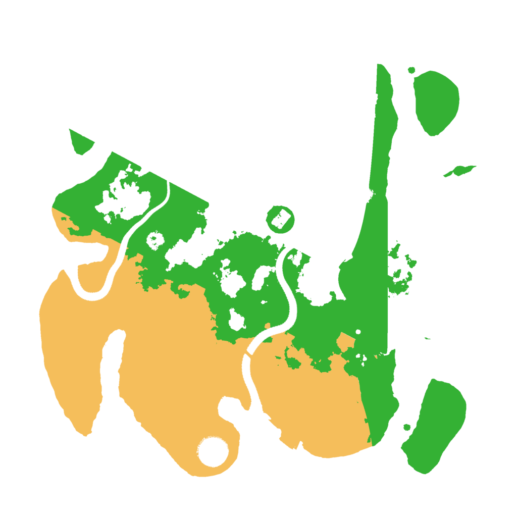 Biome Rust Map: Procedural Map, Size: 3000, Seed: 1150600886