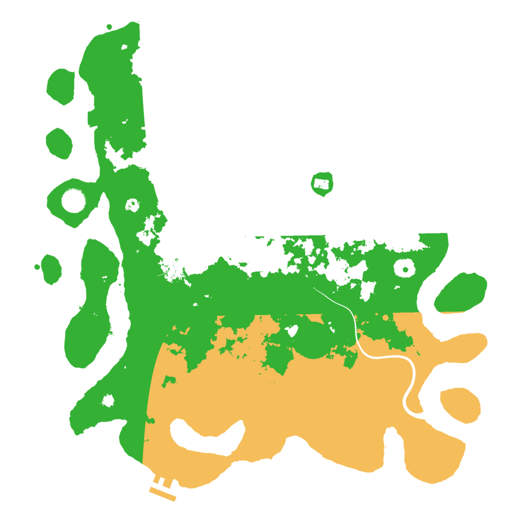 Biome Rust Map: Procedural Map, Size: 3850, Seed: 1126833454