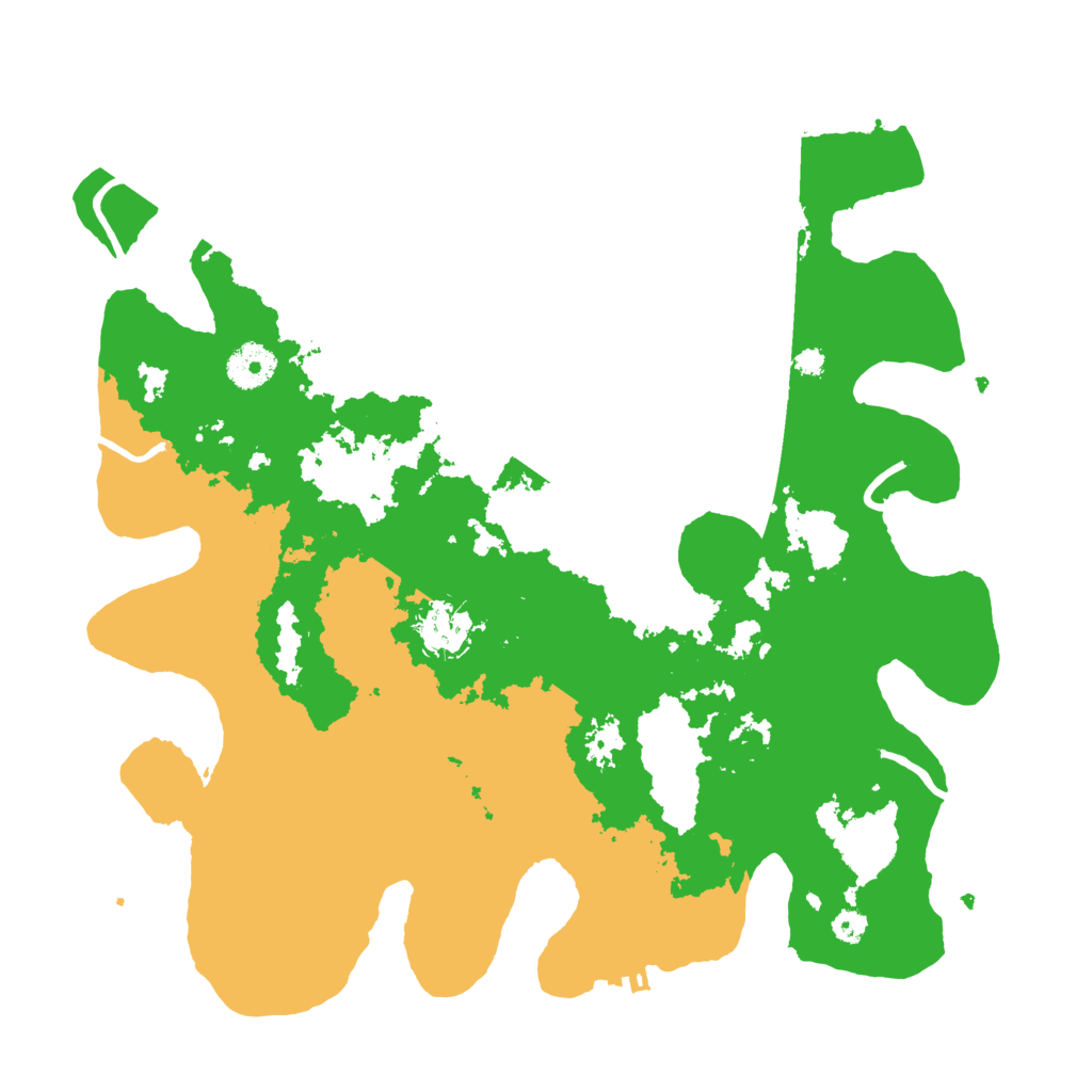 Biome Rust Map: Procedural Map, Size: 3550, Seed: 837287