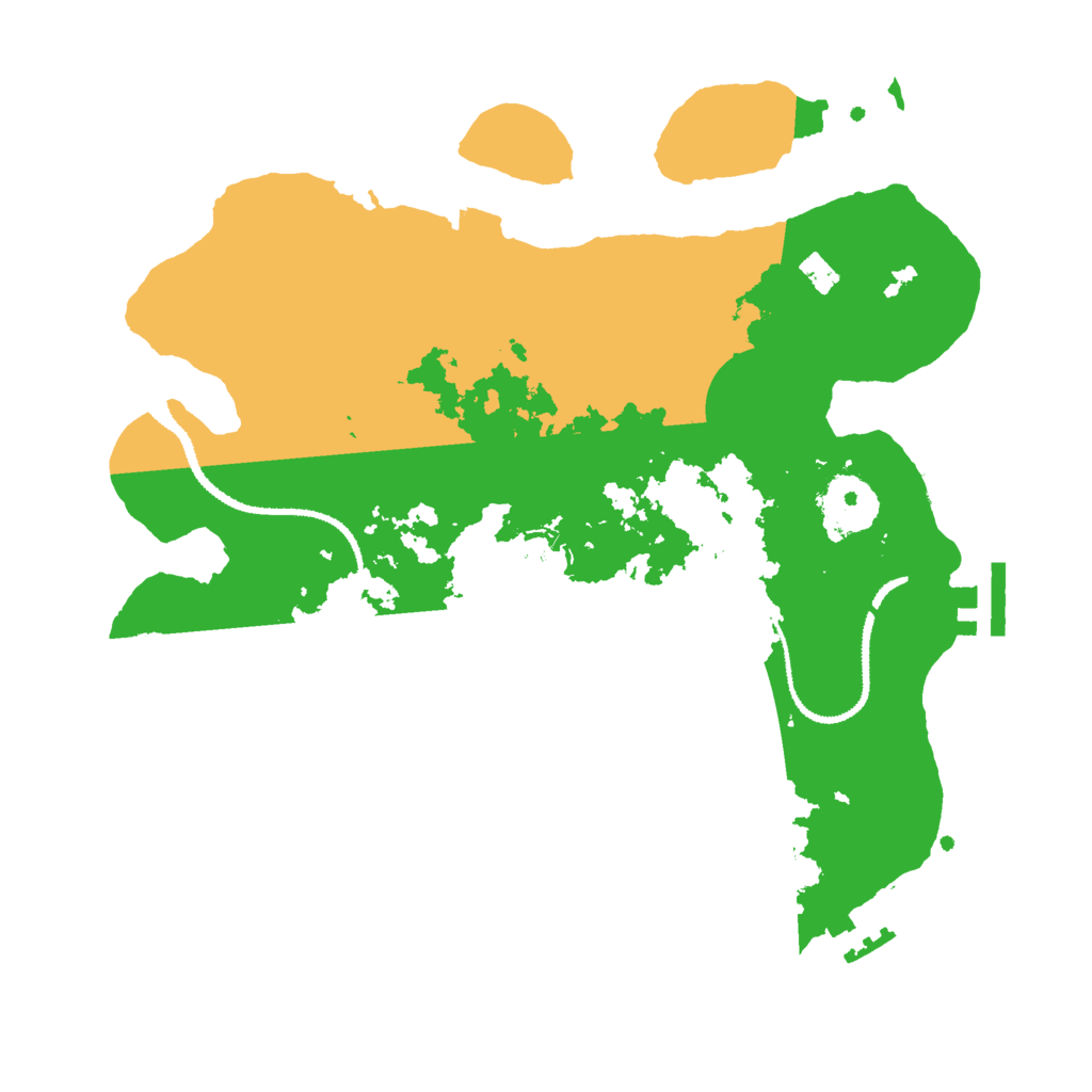 Biome Rust Map: Procedural Map, Size: 3000, Seed: 22072022