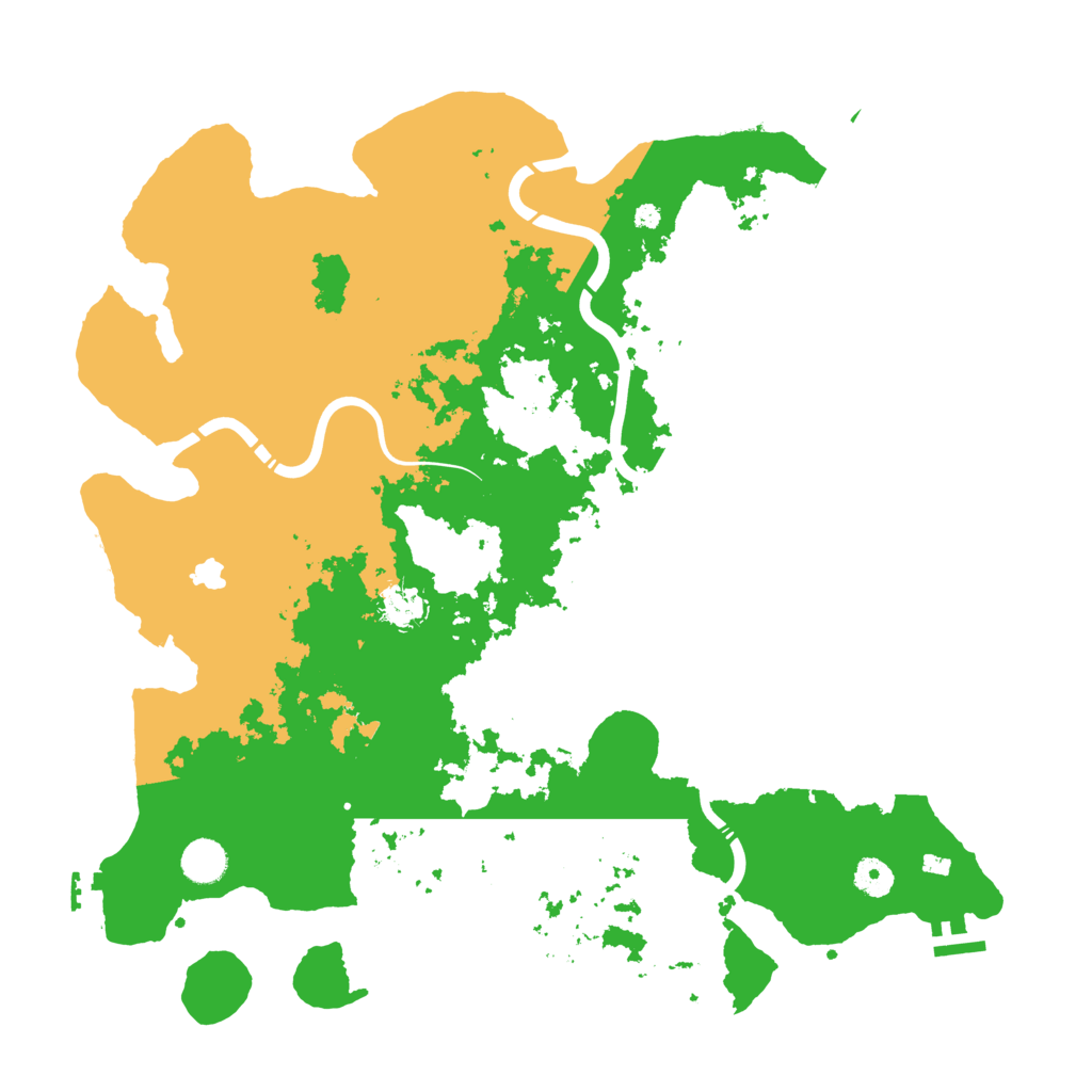 Biome Rust Map: Procedural Map, Size: 4250, Seed: 1380688152