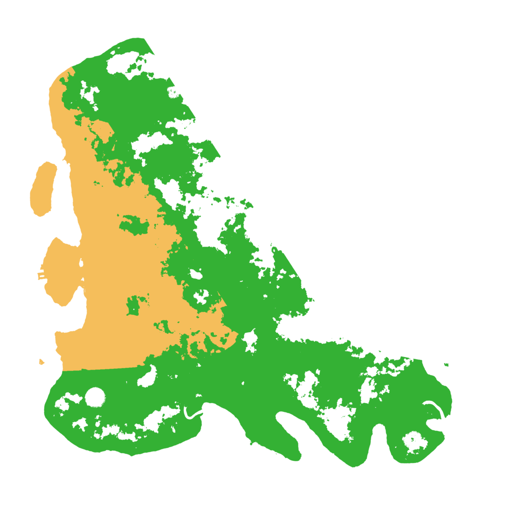 Biome Rust Map: Procedural Map, Size: 4500, Seed: 375211325