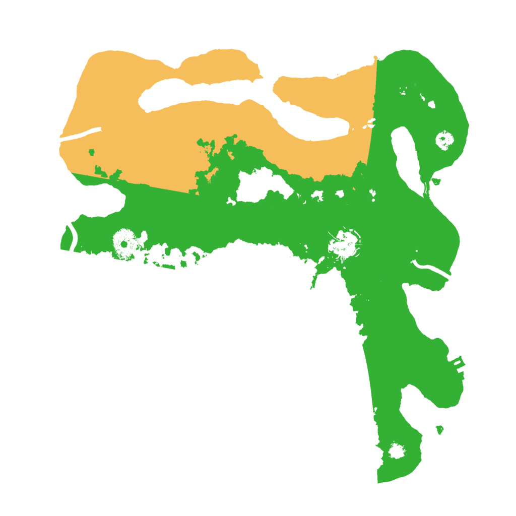 Biome Rust Map: Procedural Map, Size: 3000, Seed: 425877181