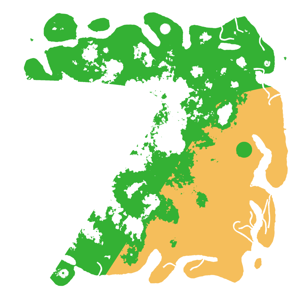 Biome Rust Map: Procedural Map, Size: 5000, Seed: 4735473