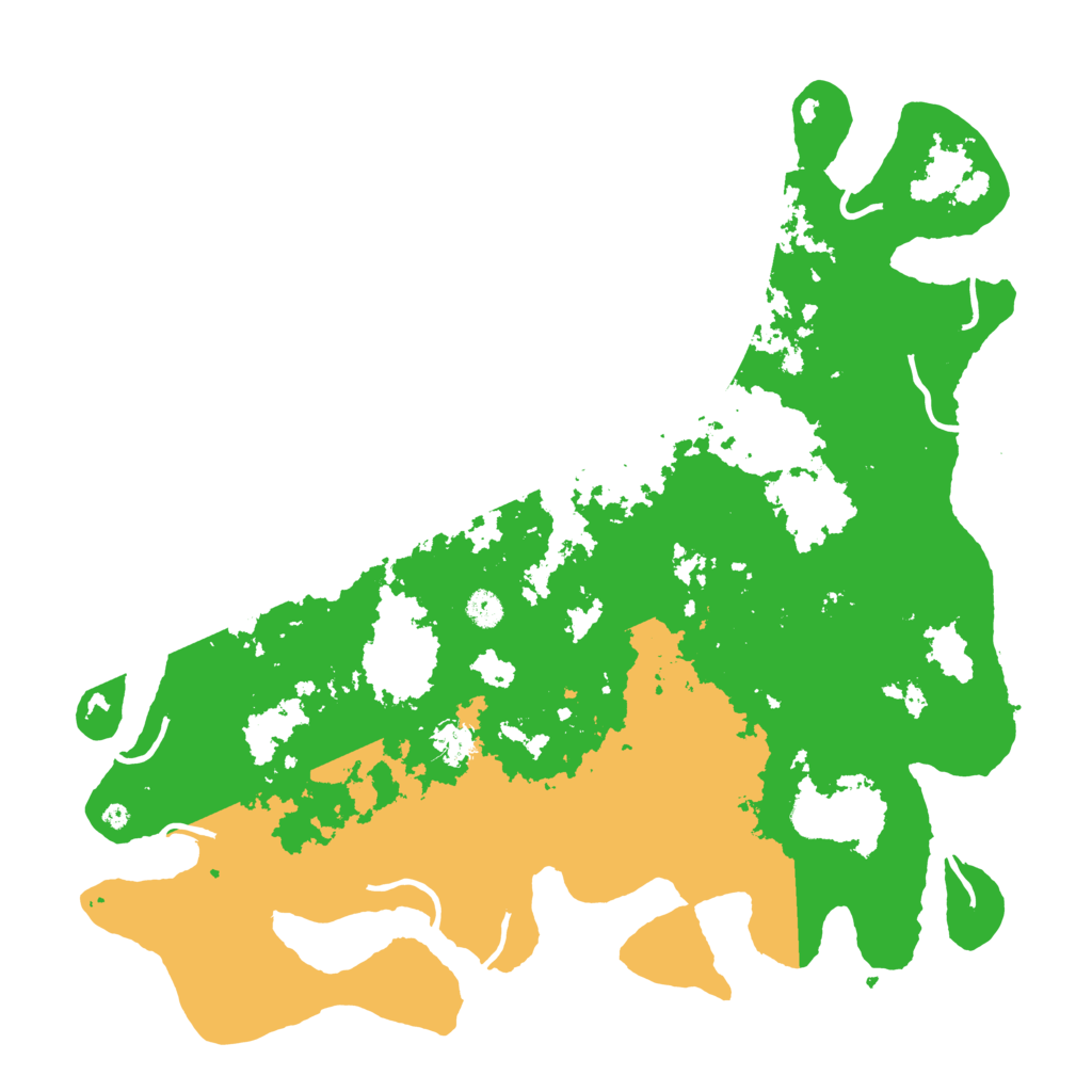 Biome Rust Map: Procedural Map, Size: 4500, Seed: 1146458904