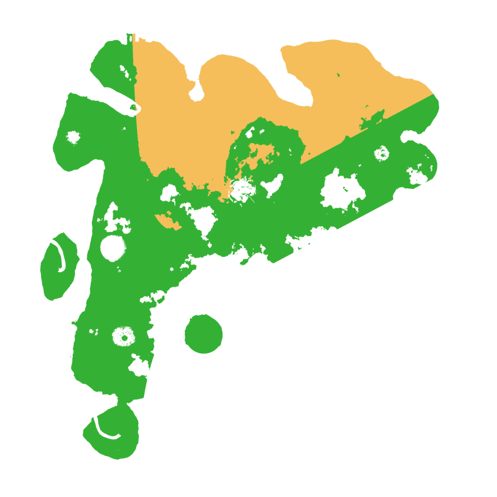 Biome Rust Map: Procedural Map, Size: 3500, Seed: 923751225