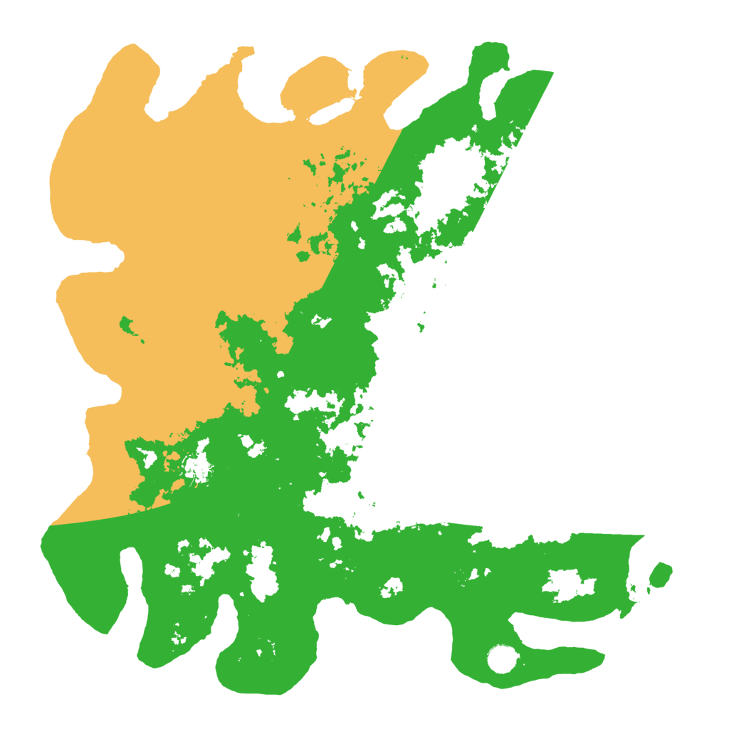 Biome Rust Map: Barren, Size: 4500, Seed: 3282264