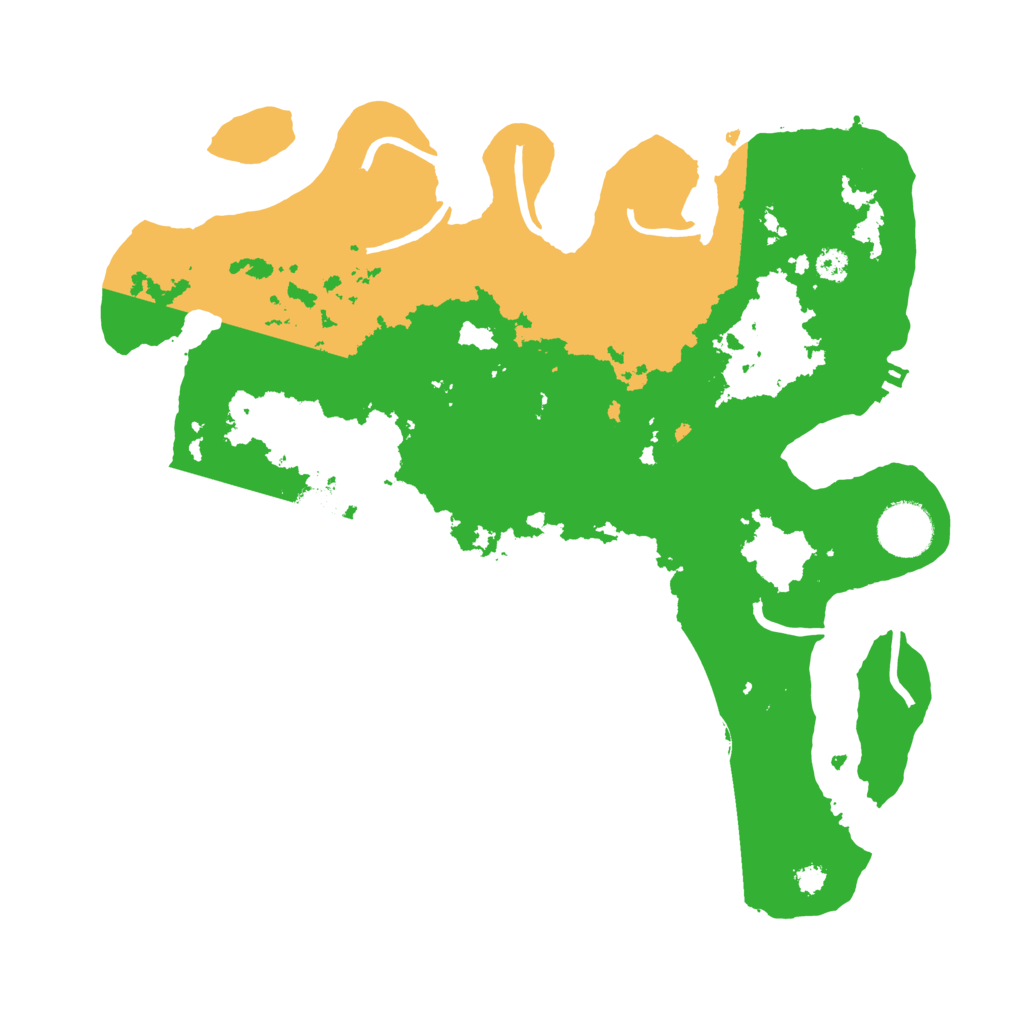 Biome Rust Map: Procedural Map, Size: 3250, Seed: 5523085