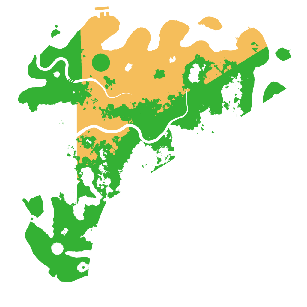 Biome Rust Map: Procedural Map, Size: 4500, Seed: 1711164708