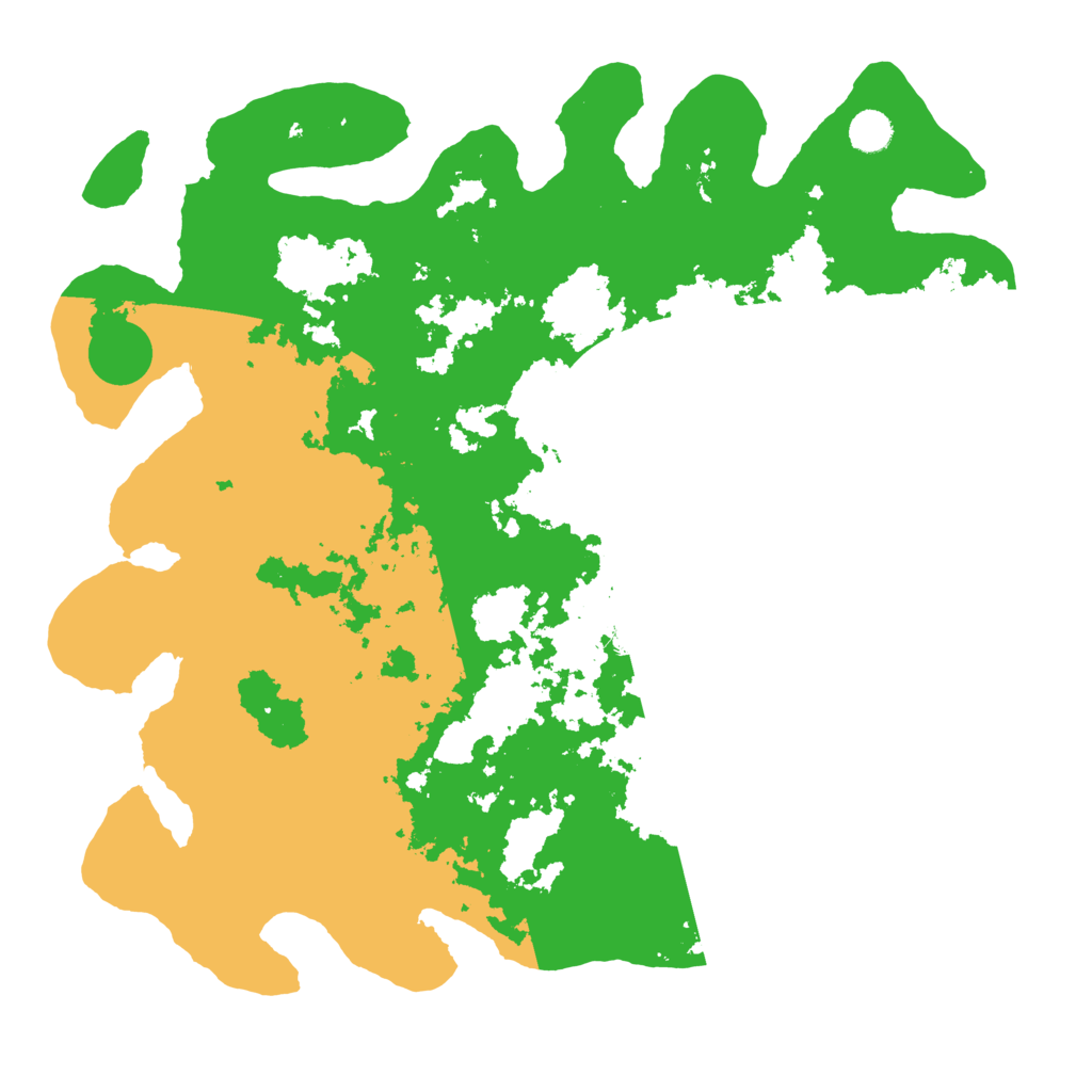 Biome Rust Map: Barren, Size: 4500, Seed: 6192988
