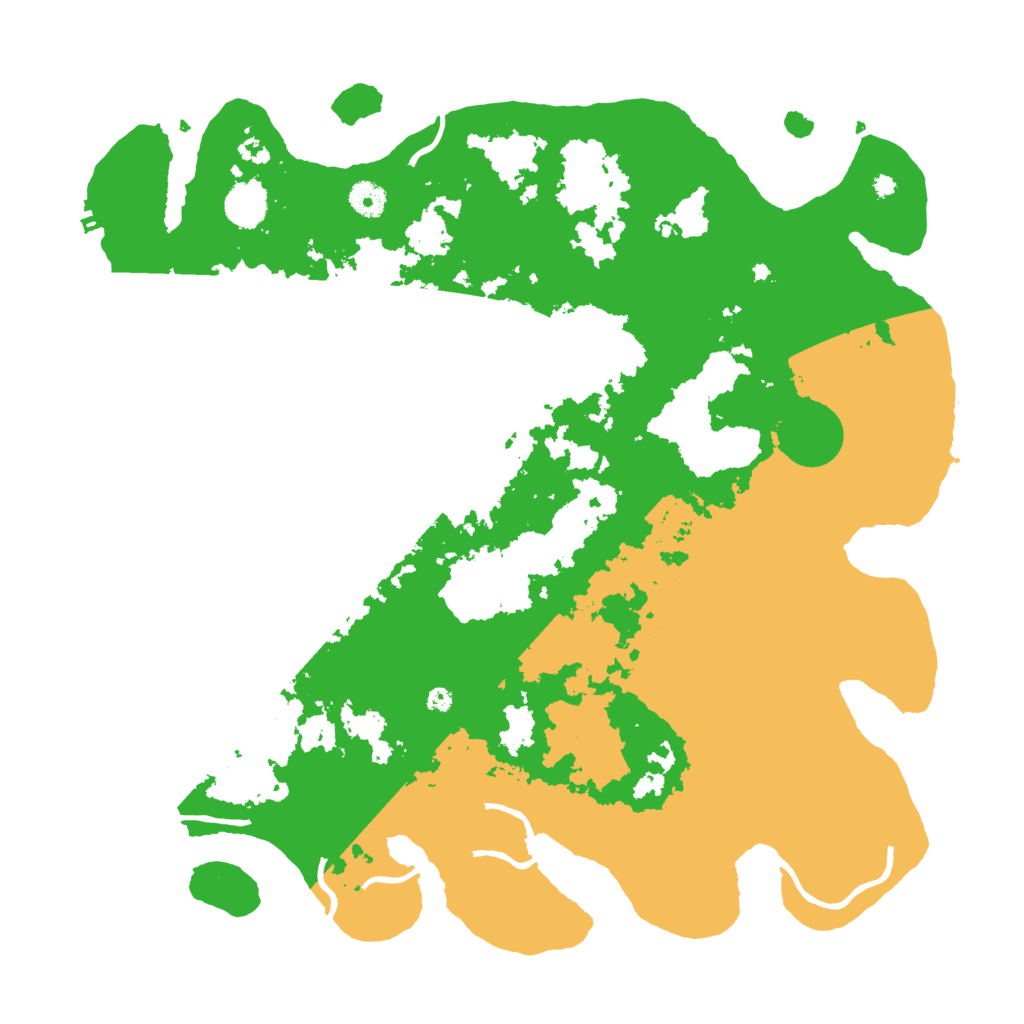 Biome Rust Map: Procedural Map, Size: 4250, Seed: 2