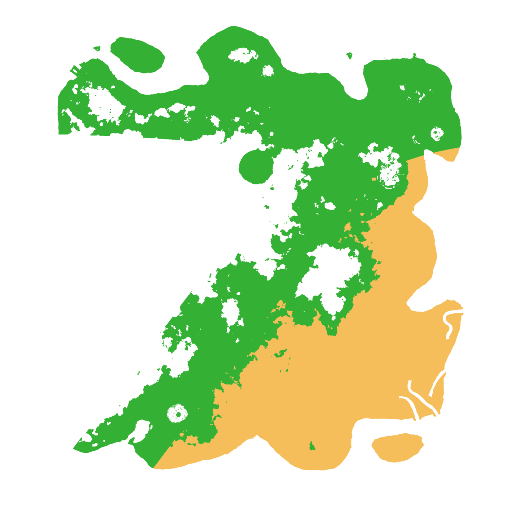 Biome Rust Map: Procedural Map, Size: 4000, Seed: 962448