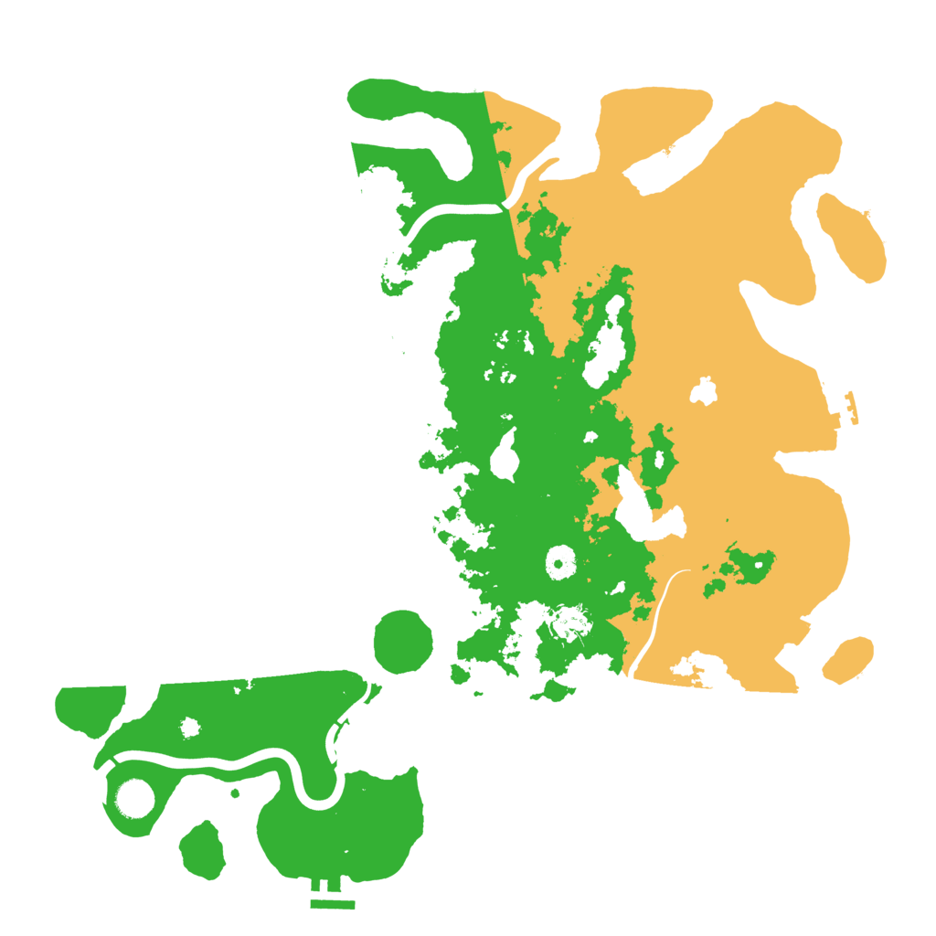 Biome Rust Map: Procedural Map, Size: 4250, Seed: 200