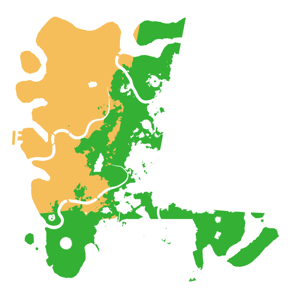 Biome Rust Map: Procedural Map, Size: 4250, Seed: 8684785