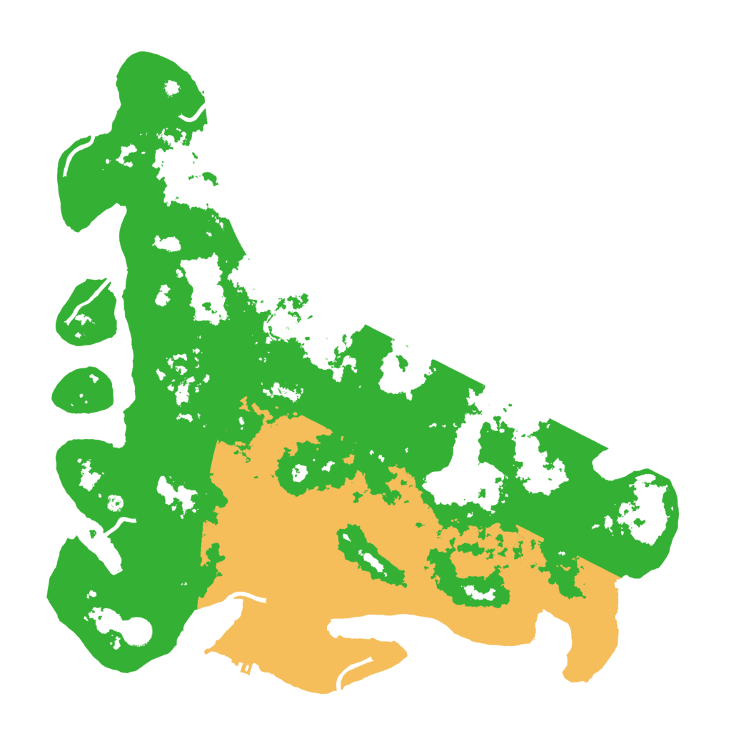 Biome Rust Map: Procedural Map, Size: 4500, Seed: 1038705