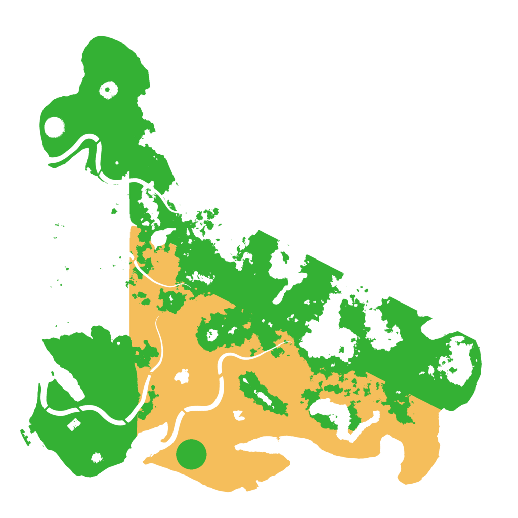 Biome Rust Map: Procedural Map, Size: 4500, Seed: 1038705