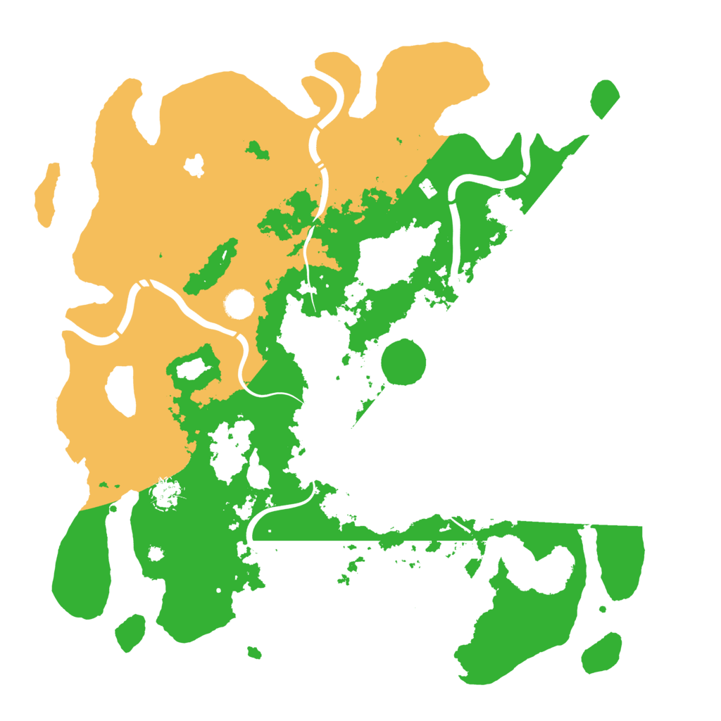 Biome Rust Map: Procedural Map, Size: 4250, Seed: 267769794