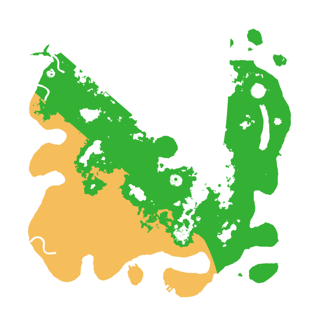 Biome Rust Map: Procedural Map, Size: 3850, Seed: 501445693