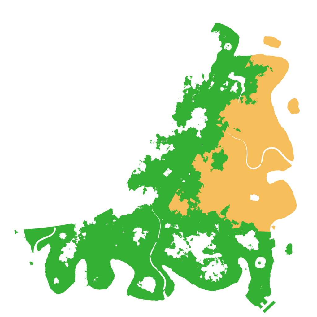Biome Rust Map: Procedural Map, Size: 4250, Seed: 56943340