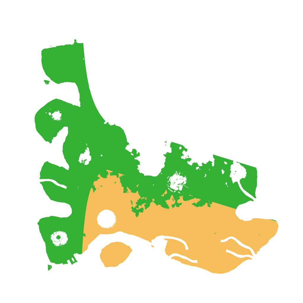 Biome Rust Map: Procedural Map, Size: 2900, Seed: 13825