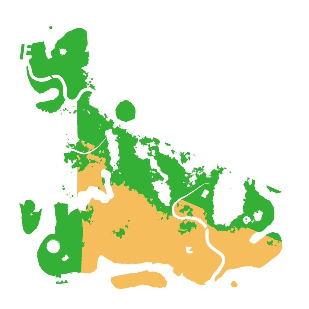 Biome Rust Map: Procedural Map, Size: 4100, Seed: 47000