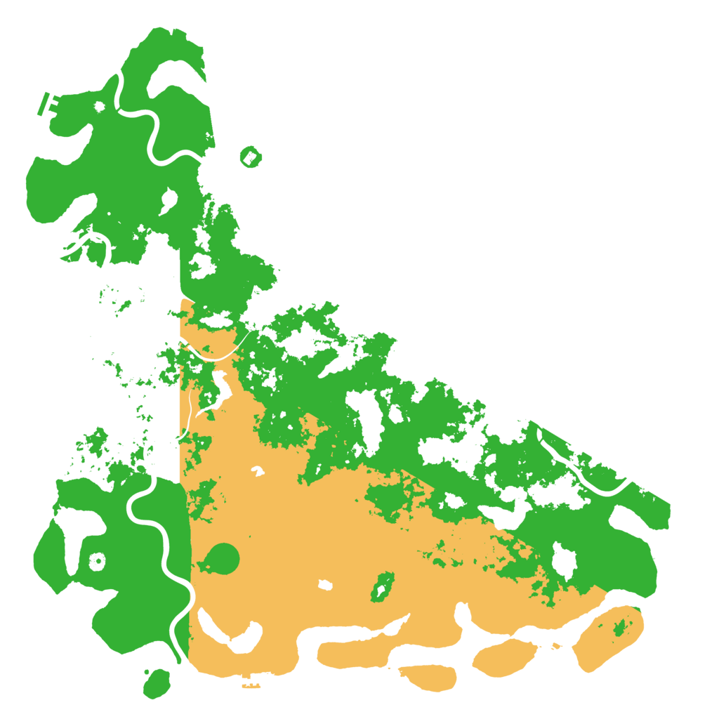 Biome Rust Map: Procedural Map, Size: 6000, Seed: 214748562