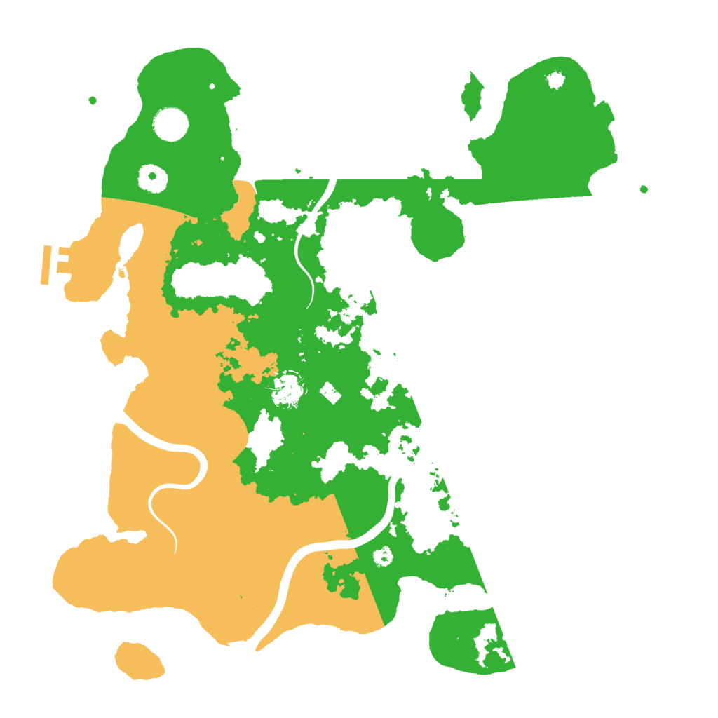 Biome Rust Map: Procedural Map, Size: 3700, Seed: 1448405329