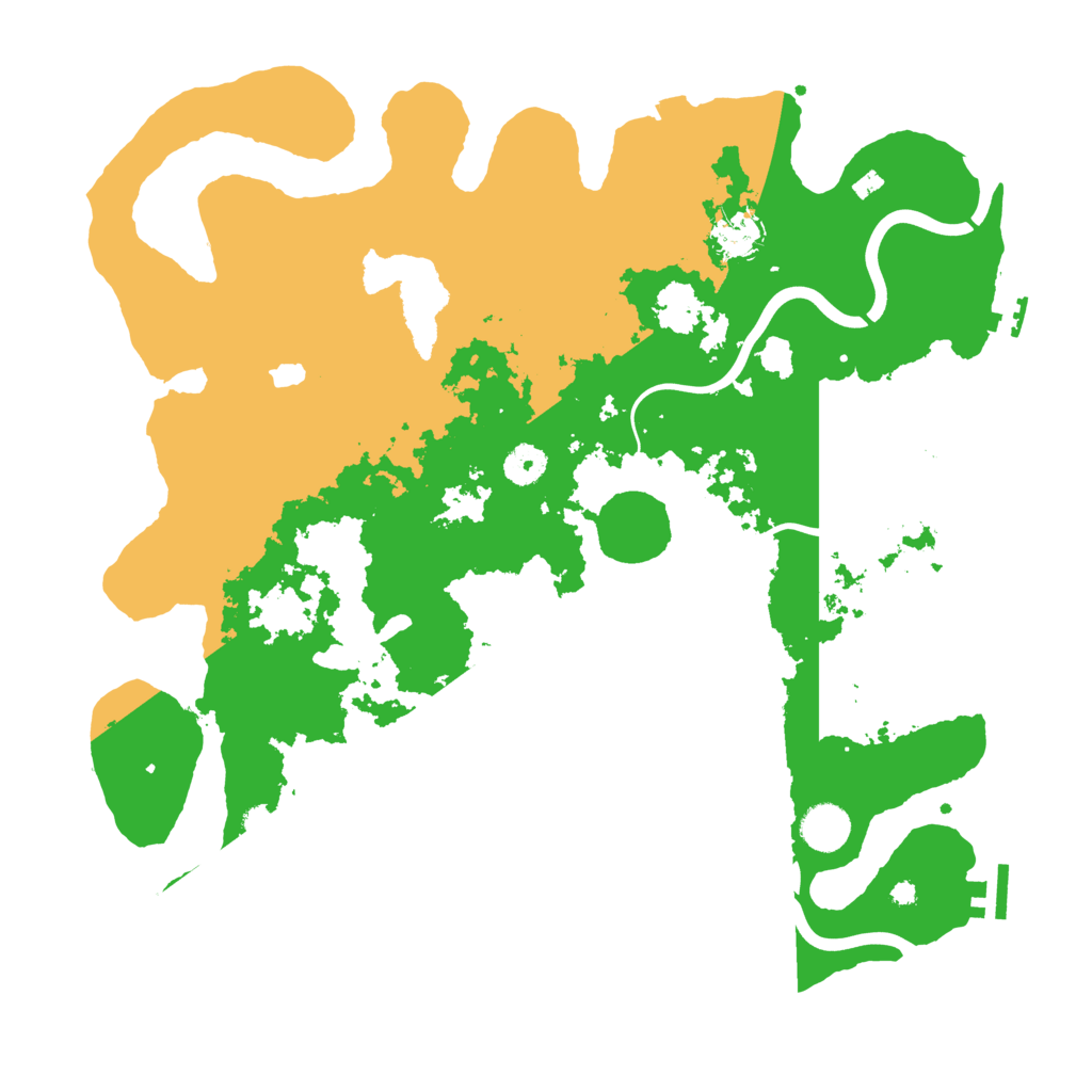 Biome Rust Map: Procedural Map, Size: 4000, Seed: 2304480