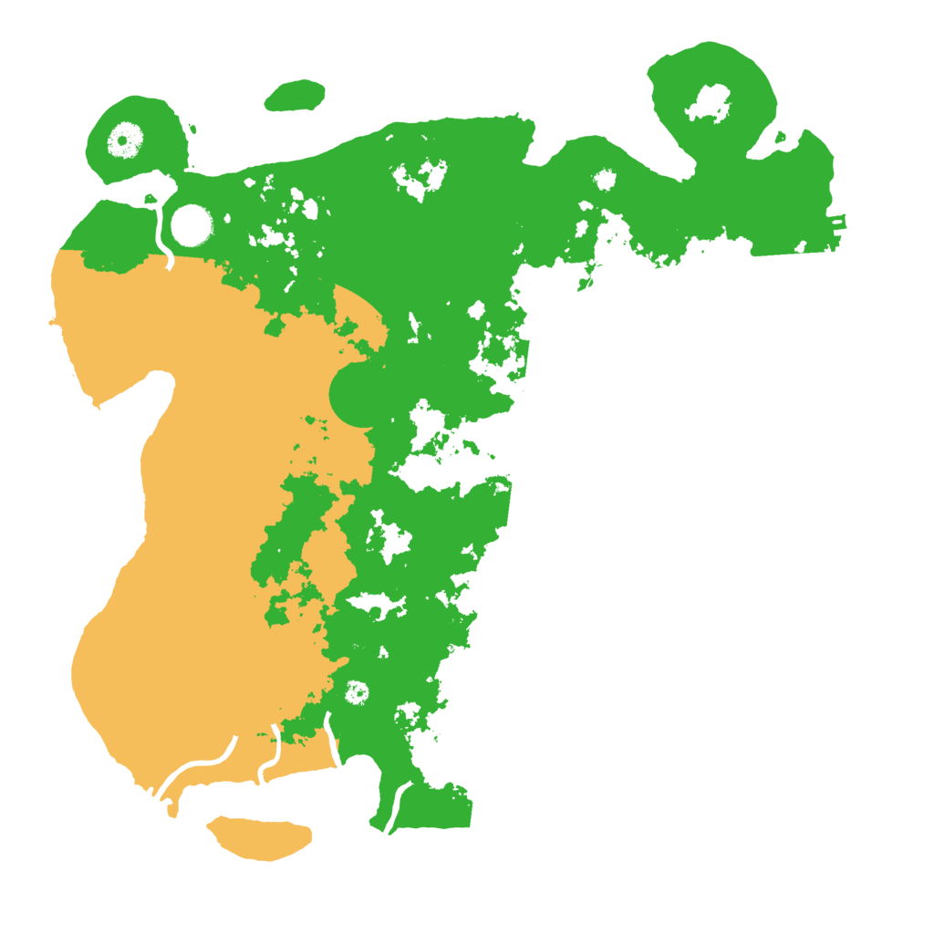 Biome Rust Map: Procedural Map, Size: 3950, Seed: 1042436107